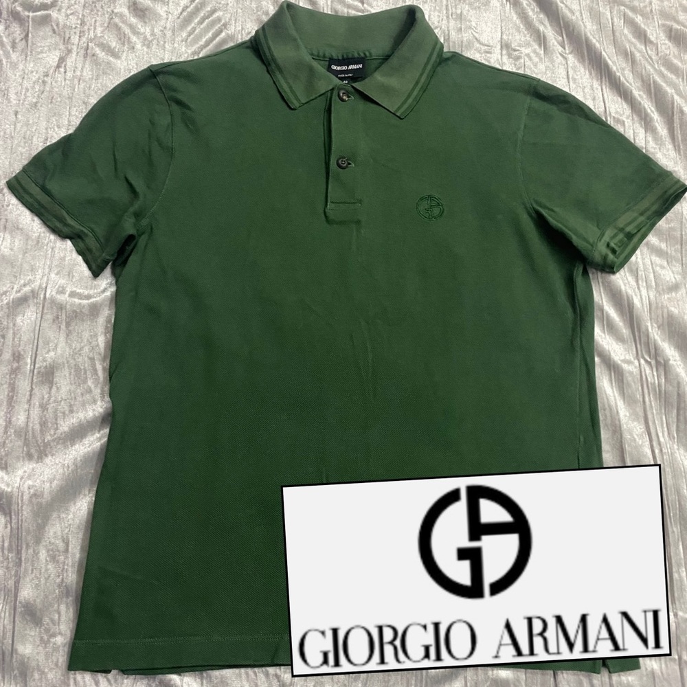 semi vintage Giorgio Armani Polo Shirt